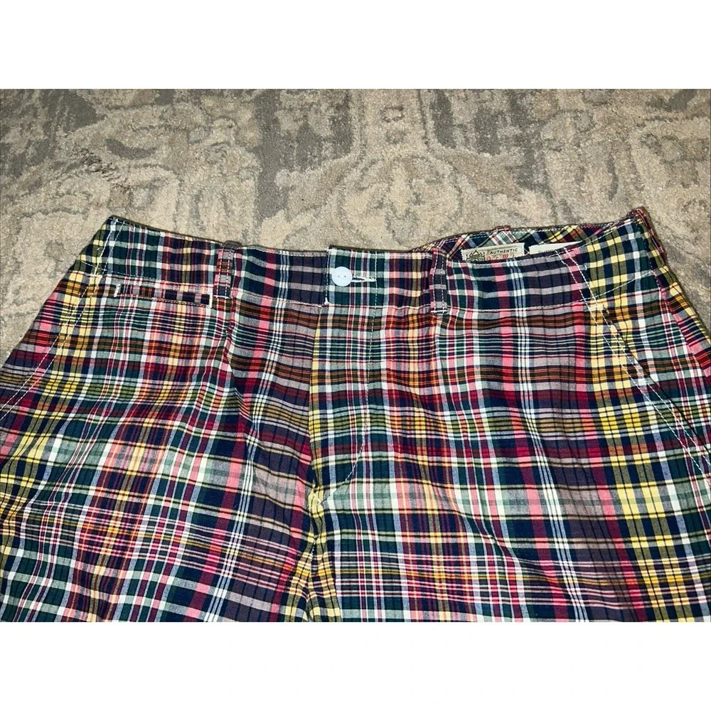 Polo Ralph Lauren Shorts Indian Madras Plaid Bleeker Chinos Men's Size 34 - Picture 3 of 8